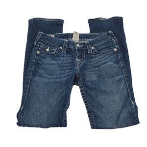 True Religion BLING Straight Leg jeans womens size 26
